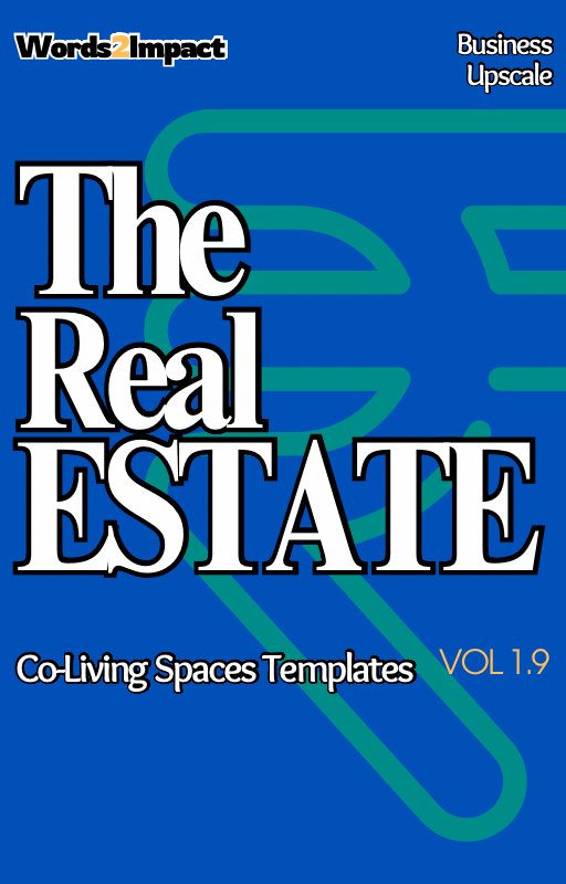 Residential - Co-Living Spaces Templates
