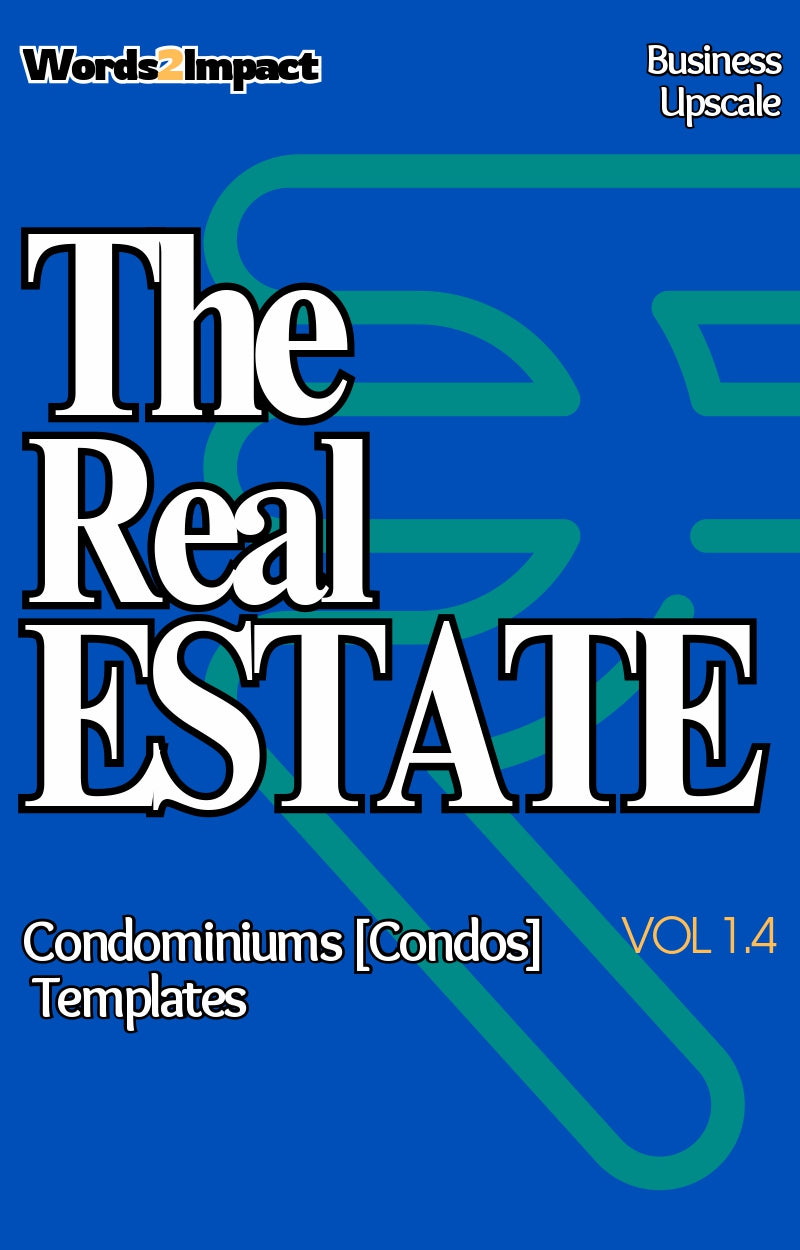 Residential - Condominiums Condos Templates