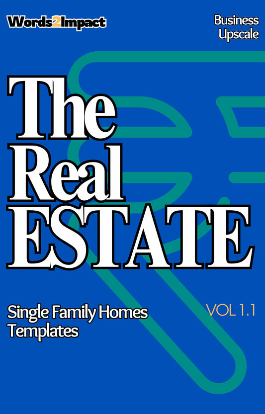 Residential - Single Family Home Templates